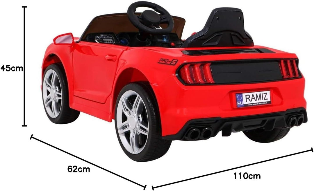 BSD Elektro Kinderauto Elektrisch Ride On Kinderfahrzeug Elektroauto Fernbedienung - Mustang BH-718A