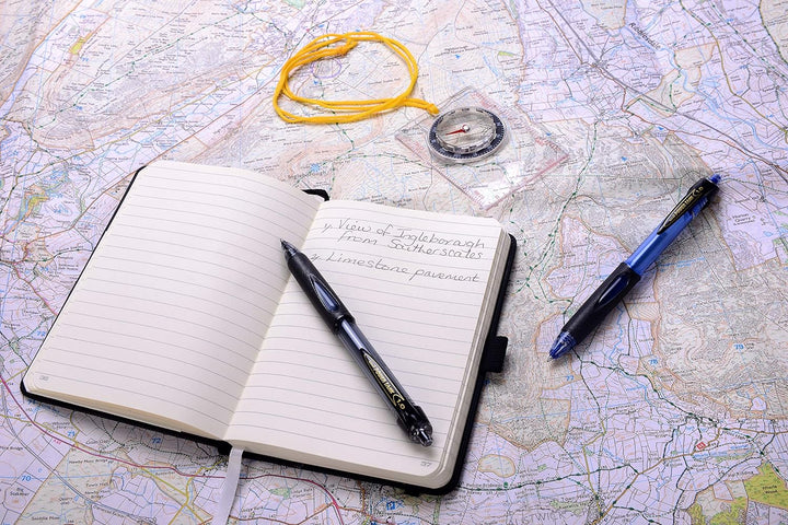 uni-ball 768192000 schreibt bei Temperaturen bis -20 °C 12 Stück Blaues, 12 Stück Blaues