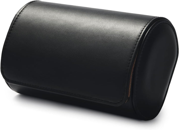 Oirlv Luxus Pu Leder 2 Schlitze Uhrenrolle Reiseetui Aufbewahrungsetui Für Geschenkbox Weihnachten J