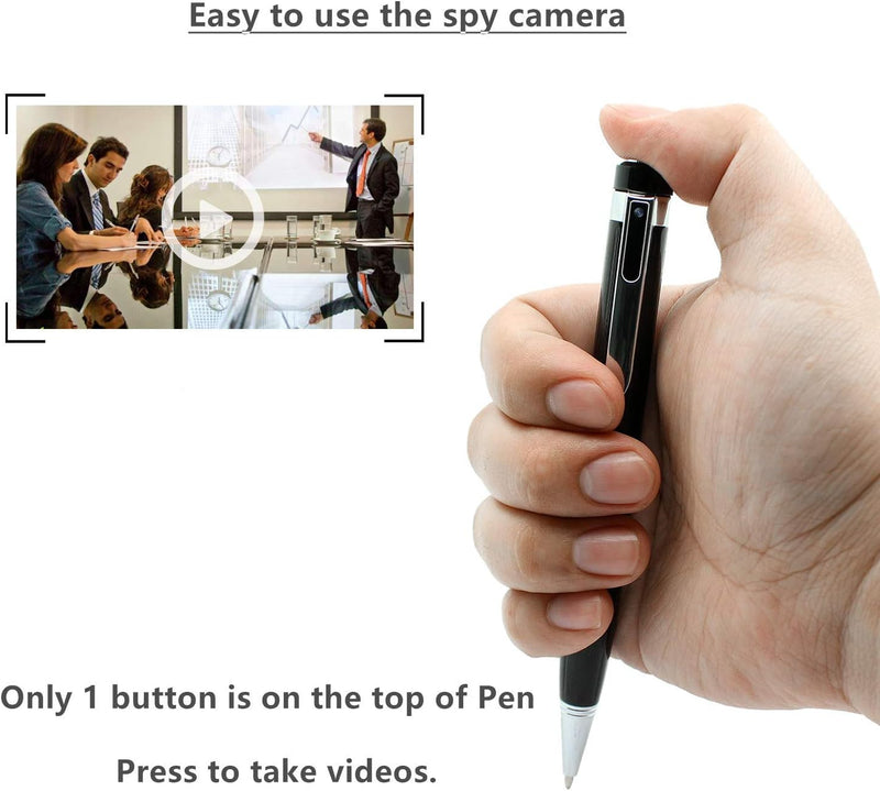Mini Stifte Kamera 32GB HD 1080p Tragbare Kleine Überwachungskamera für Home Office Überwachung Nann