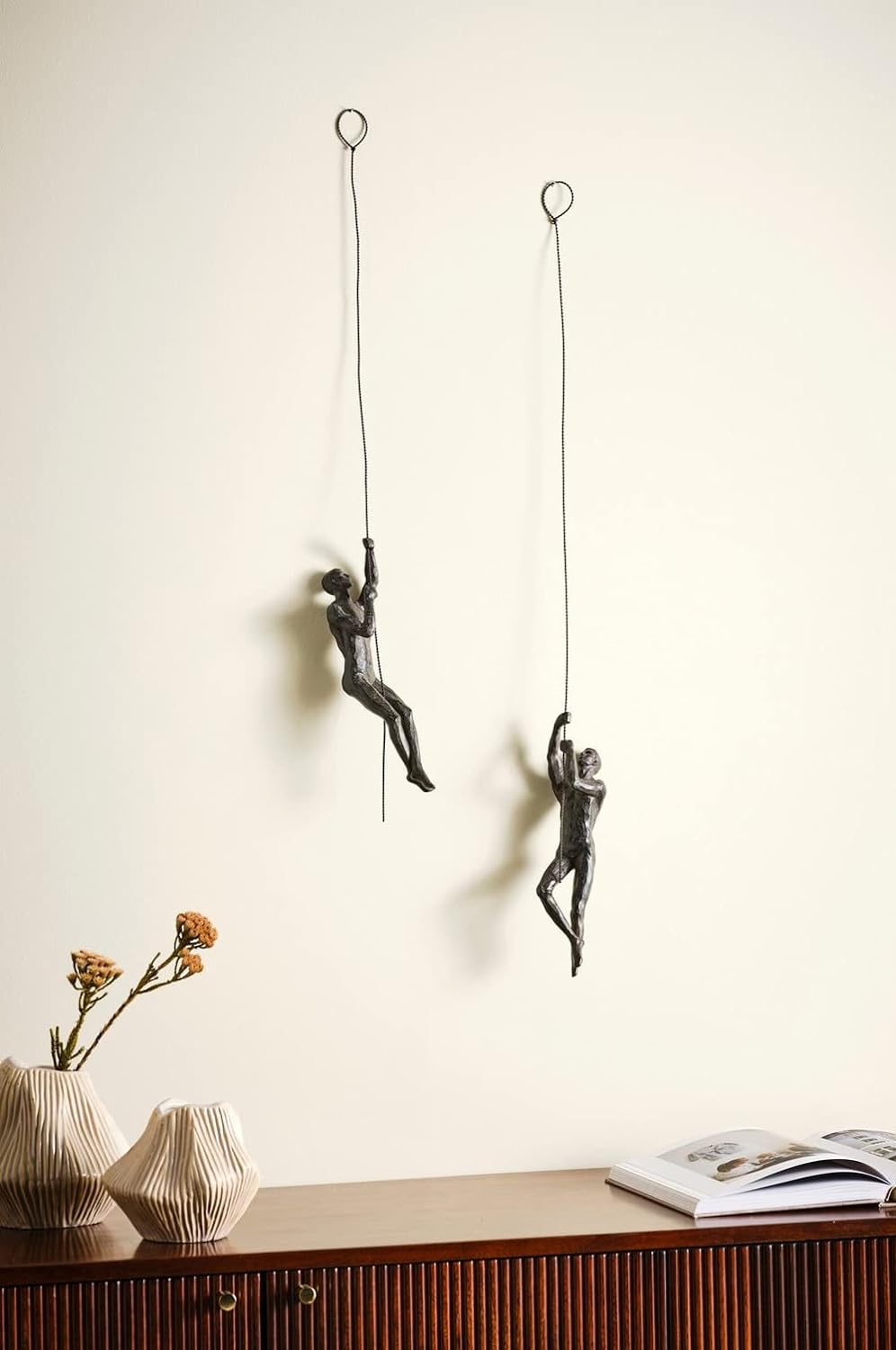 JOTEX CLIFFHANGERS Wanddeko, Braun Braun Cliffhangers, Braun Cliffhangers