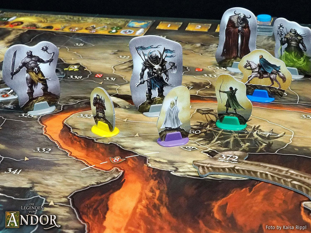 KOSMOS 692803 - Die Legenden von Andor - Teil III Die letzte Hoffnung, Fantasy-Brettspiel ab 10 Jahr