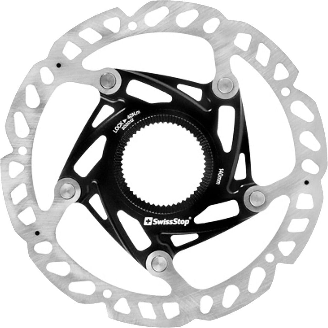 Swissstop Catalyst Race CL 160 Bremsscheibe, Sport, Silber/Schwarz (Mehrfarbig), Einheitsgrösse