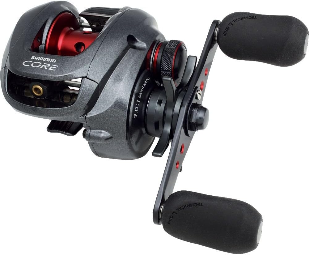 SHIMANO CORE 51 Mg7 LH Baitcast Rolle Japanmodell