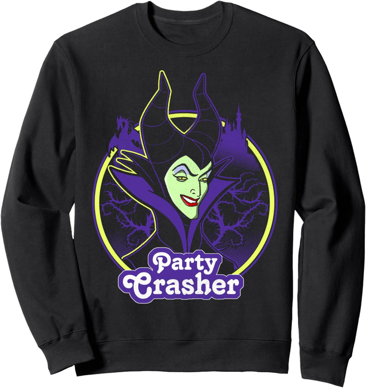 Disney Sleeping Beauty Maleficent Party Crasher Portrait Sweatshirt