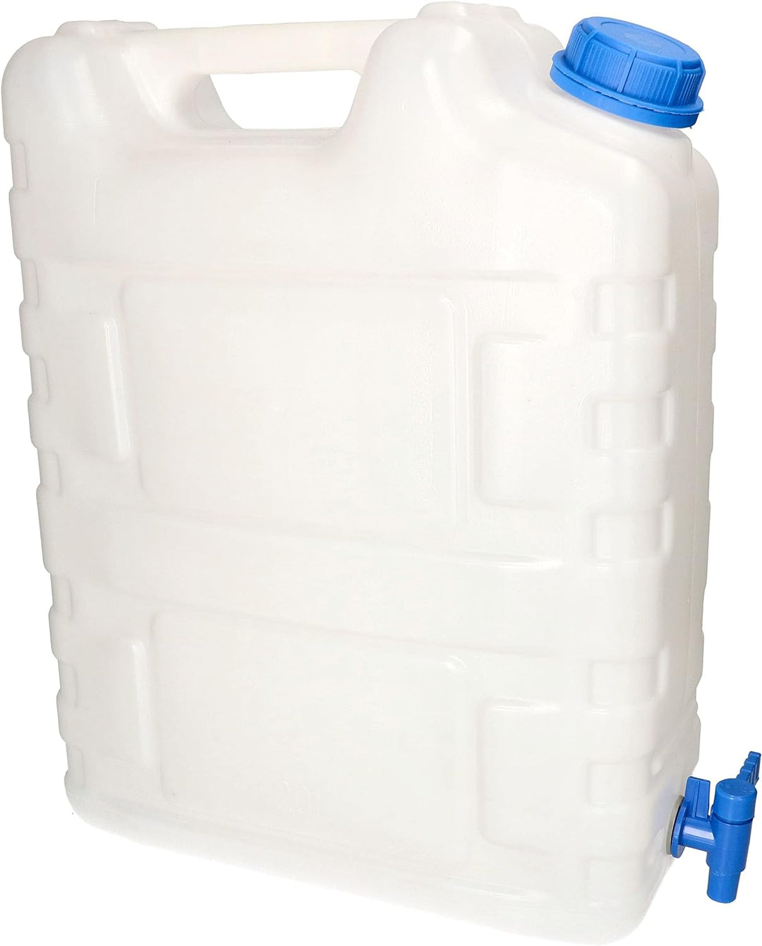 KOTARBAU® Kunststoff Wasserbehälter für Trinkwasser mit Zapfhahn 20L Lebensmittelecht, 20L