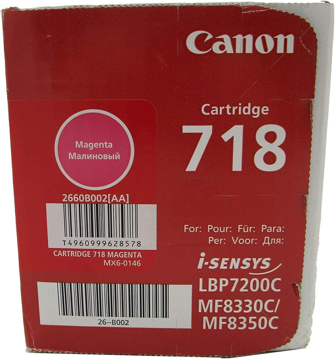 Canon 718 M original Toner Magenta für ISensys Laserdrucker