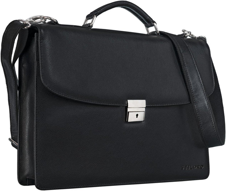 STILORD 'Jonathan' Elegante Aktentasche klassische Büro Business Schultertasche gross 15,6 Zoll mit