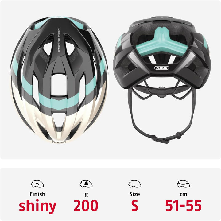 ABUS Rennradhelm StormChaser - Leichter und komfortabler Fahrradhelm für professionellen Radsport fü