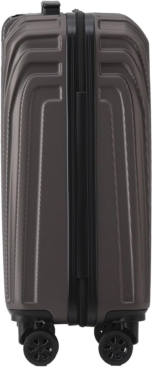 BEIBYE Kofferset Rollkoffer Koffer Hartschale,TSA Schloss, Zwillingsrollen, Erweiterung (Coffee, 55