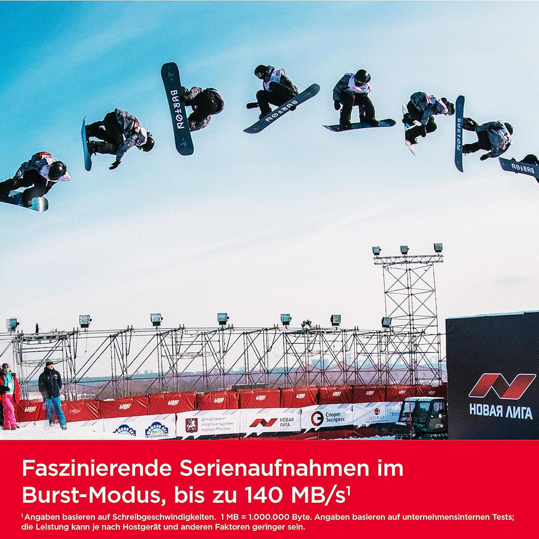 SanDisk Extreme PRO SDXC UHS-I Speicherkarte 512 GB (V30, Übertragungsgeschwindigkeit 200 MB/s, U3,