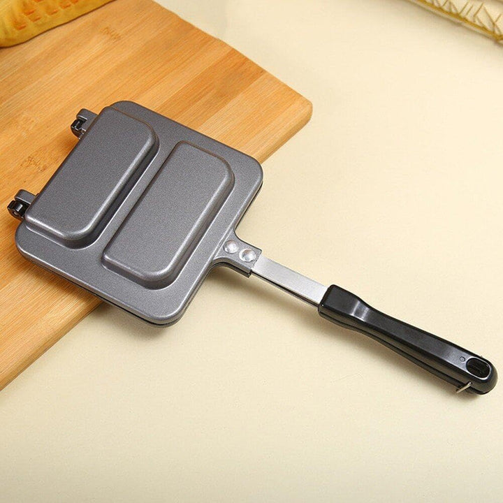 Muteitt Panini Kitchen Tortillas Sandwichmaker Doppelseitige Bratpfanne, Gegrillter Käsehersteller,