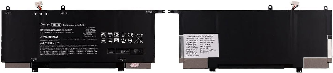 Duotipa Ersatzakku Batterie SP04XL kompatibel mit HP Spectre X360 13-AP0000NA HSTNN-IB8R HSTNN-OB1B