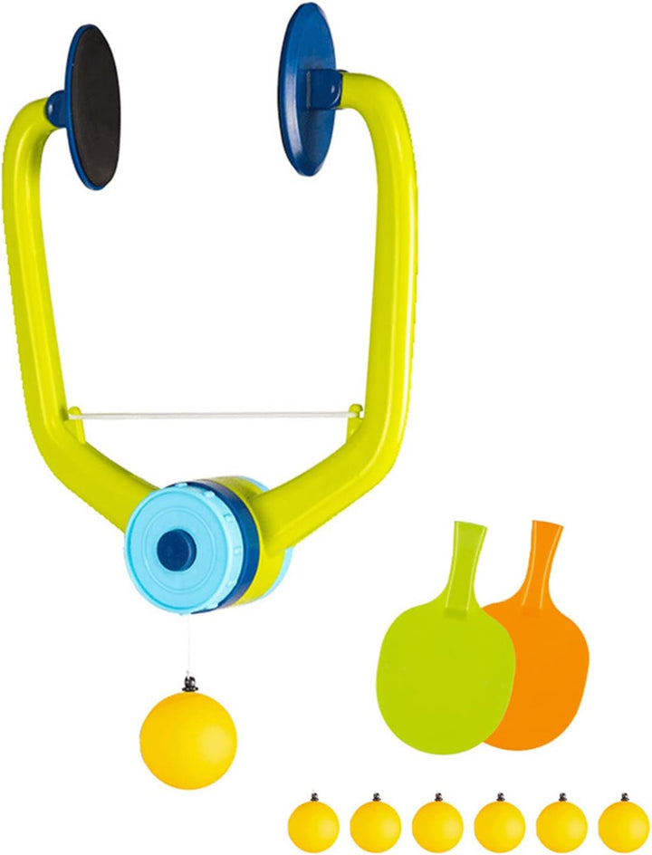 SPORTARC Tischtennis Trainer, Tragbares Tischtennis-Set Mit 2 Schlägern Und 5 Übungsbällen Für Selbs