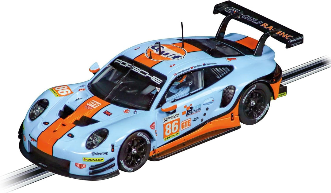 Carrera - 20032019 - Carrera Digital 132 | Porsche 911 RSR "Gulf Racing, Mike Wainwright, No.86" | A