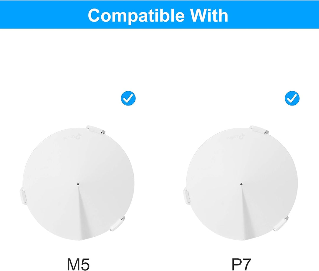 HOLACA Wandhalterung VHB Stick On für TP-Link Deco M5, TP-Link Deco P7 Whole Home Mesh WiFi System,
