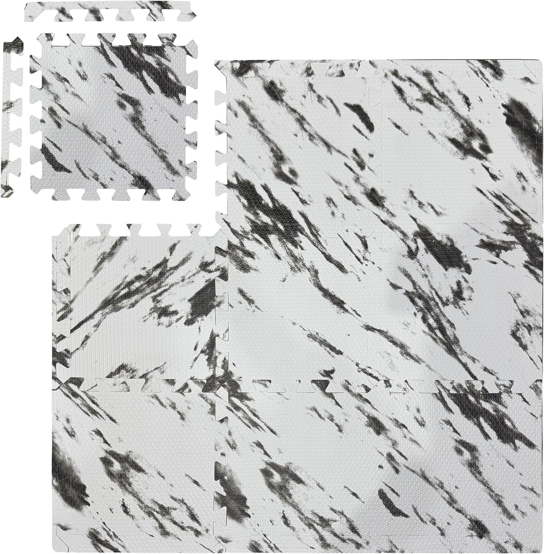 27 x Bodenschutzmatte, Puzzlematten Set, Sport & Fitnessgeräte, 2,55 m², EVA Schaumstoff, BPA-frei,