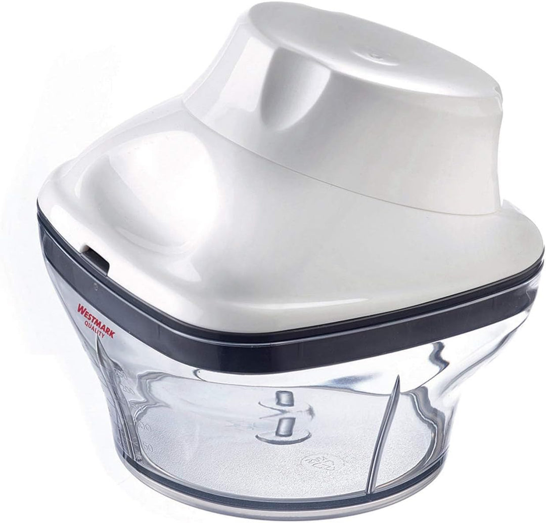 Westmark Zwiebel-/Kräuterschneider/Dressingquirl, mit Messer- und Quirleinsatz, Füllvolumen: 250ml,