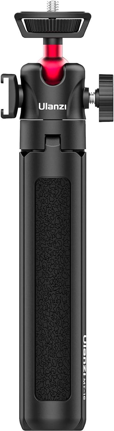 ULANZI MT-16 Stativ & Selfie Stick für Kamera und Smartphone - ausziehbares Tischstativ Halterung mi