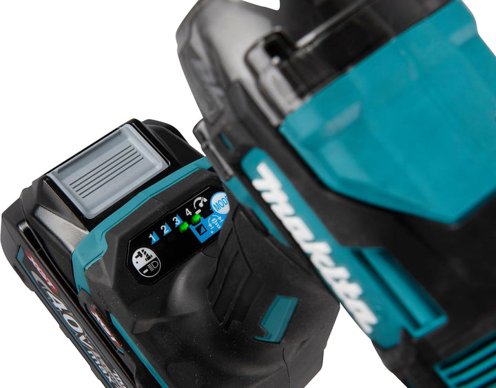 makita TW004GD201 Akku-Schlagschrauber 40V max. / 2,5 Ah, 2 Akkus + Ladegerät im MAKPAC mit 2 Akkus