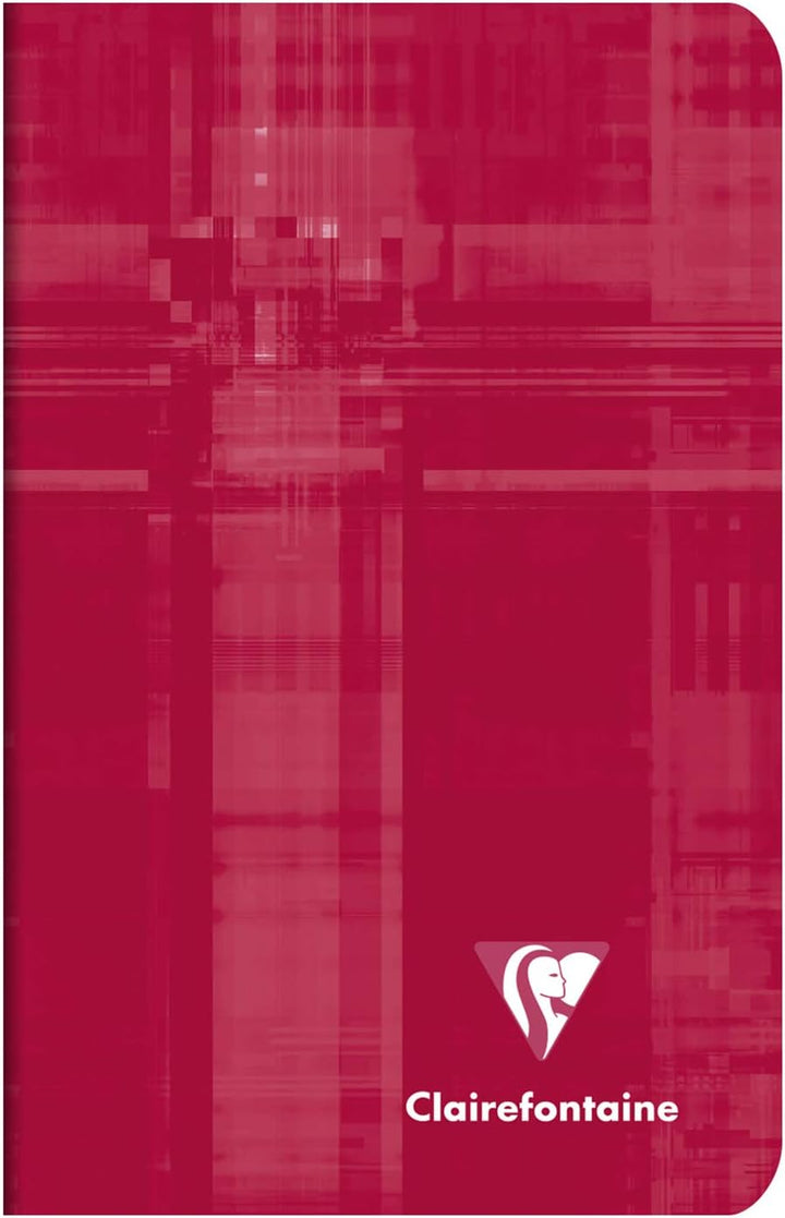 Clairefontaine 3582C - Packung mit 20 Heften, 7,5 x 12 cm, kariert, 90 g, 24 Blatt, farbig sortiert,
