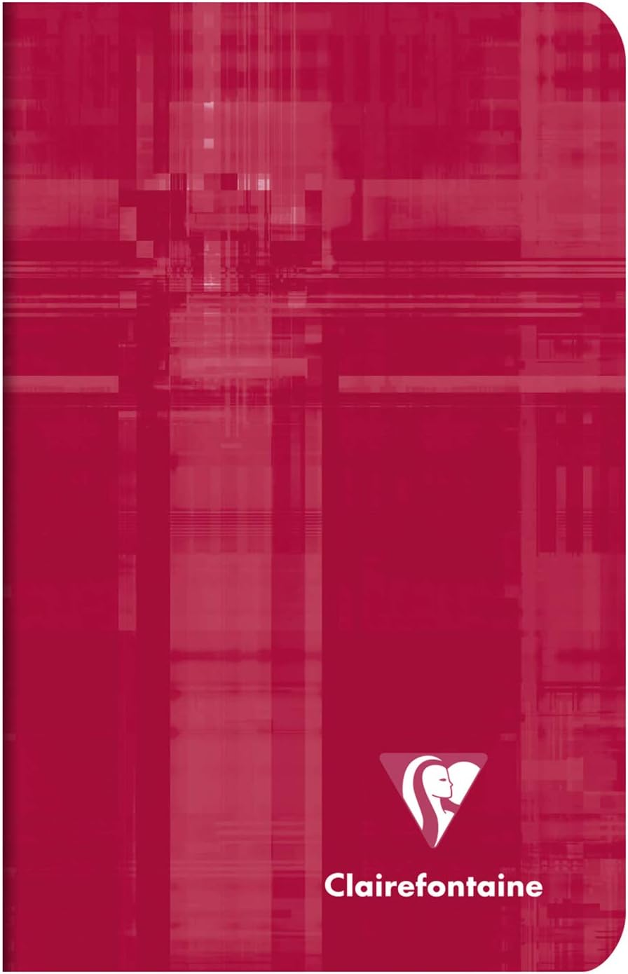 Clairefontaine 3586C - Packung mit 20 Heften, 7,5 x 12 cm, liniert, 90 g, 24 Blatt, farbig sortiert,