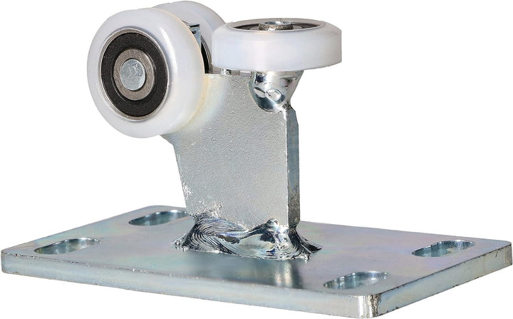 KOTARBAU® 2er Set Feste Laufrolle ohne Höhenregulierung Ø 25 3 Rollen Perfekt für verschiedene Schie