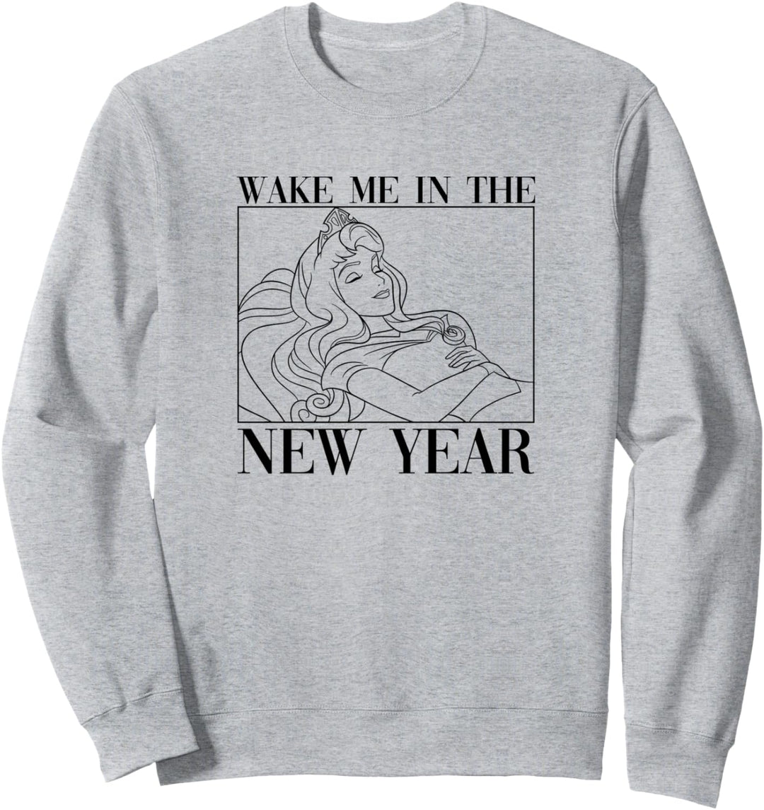 Disney Sleeping Beauty Wake Me In The New Year Sweatshirt