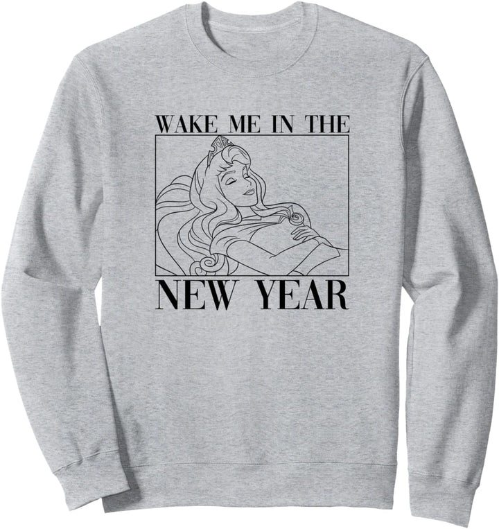 Disney Sleeping Beauty Wake Me In The New Year Sweatshirt