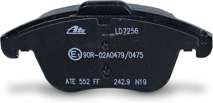 ATE 13.0470-7256.2 Bremsbelagsatz, Scheibenbremse