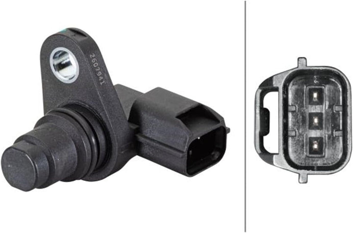 HELLA 6PU 013 122-711 Sensor, Nockenwellenposition - 3-polig - mit Dichtring