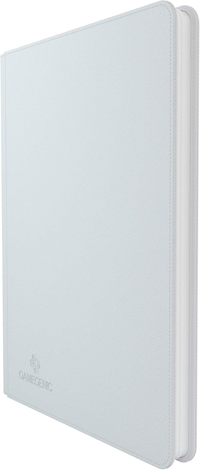 Gamegenic Zip-Up Album (18-Pocket) White, White