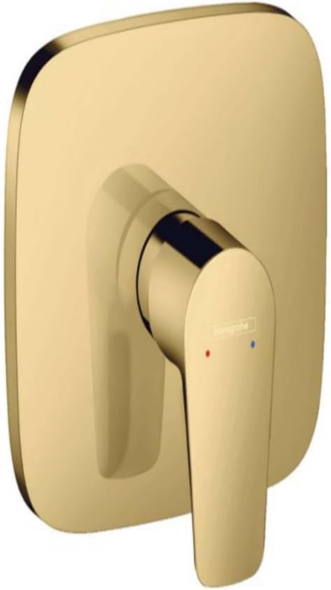 hansgrohe Duscharmatur Talis E, Unterputz Einhebel-Wannenmischer, Polished Gold Optik Polished Gold
