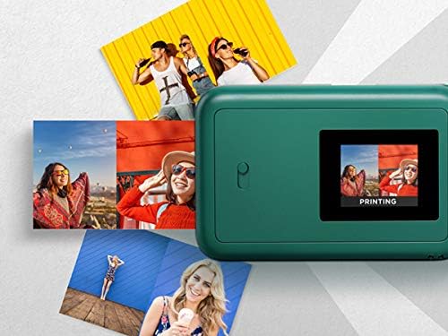KODAK Smile Digital Sofortbildkamera mit 2x3 ZINK Drucker - HD-Qualität - 10MP, LCD Display, Micro S