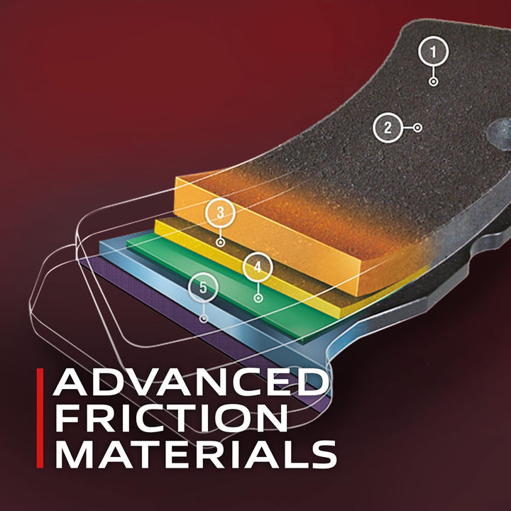 BREMBO P 50 121 Bremsbeläge Set of 4