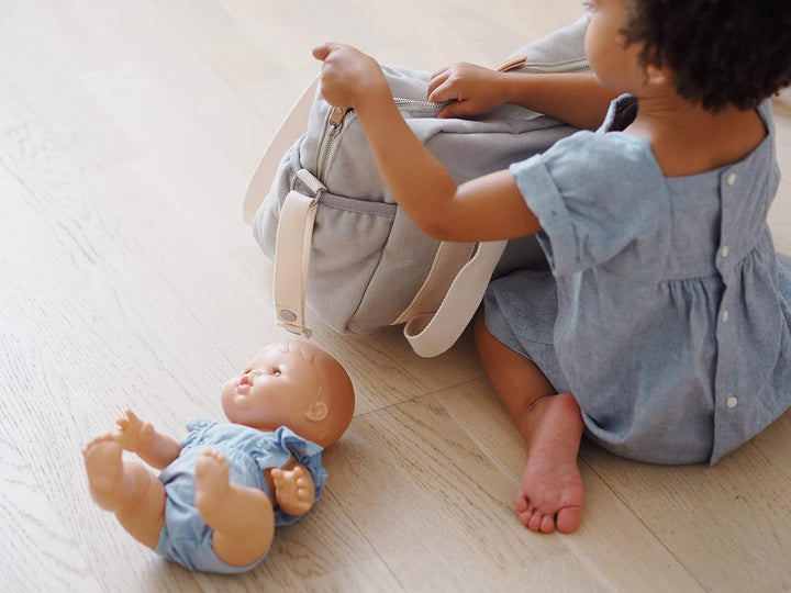 BÉABA, Wickeltasche für Babys, Mehrere Fächer, 10 Taschen, Reissverschluss Trolley-Koffer, Schulterg