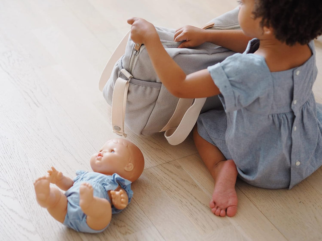 BÉABA, Wickeltasche für Babys, Mehrere Fächer, 10 Taschen, Reissverschluss Trolley-Koffer, Schulterg