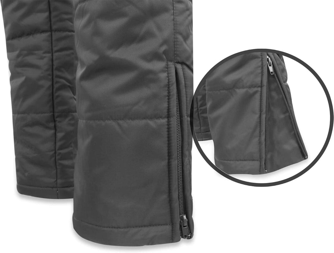 normani Winter Thermohose gefütterte, stark Wasserabweisende Schneehose Anthrazit - Jirishanca M, An