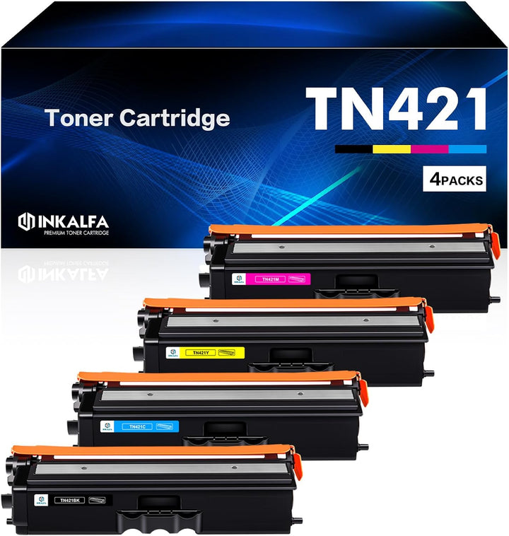 4er-Pack TN421 TN423 Kompatibel TN-421 Toner für Brother MFC L8690CDW MFC-L8690CDW HL-L8360CDW HL-L8