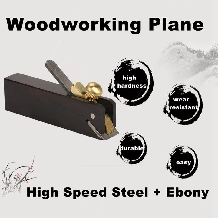 Mini Handhobel, Blockhandhobelhobel Holzschreiner Holzhandwerkzeug, Winziges DIY Holzbearbeitungsflu