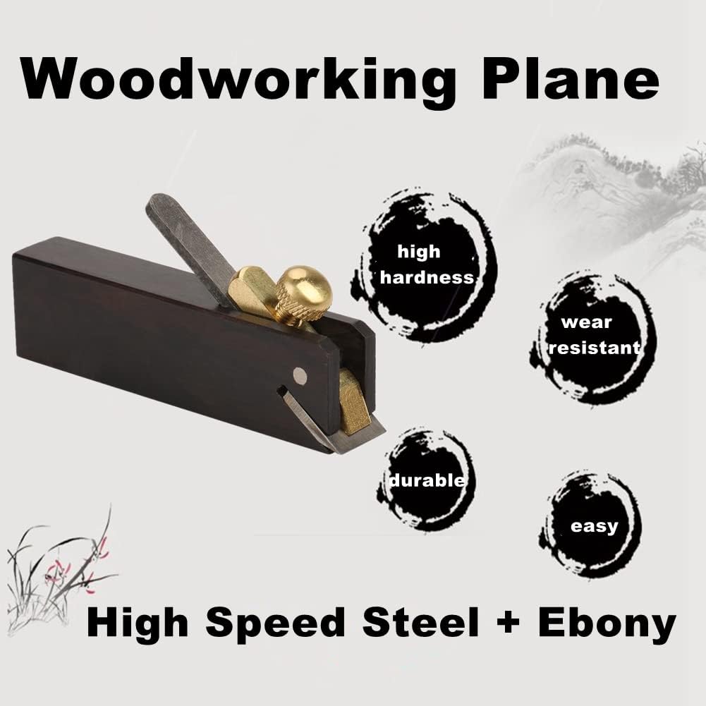 Mini Handhobel, Blockhandhobelhobel Holzschreiner Holzhandwerkzeug, Winziges DIY Holzbearbeitungsflu