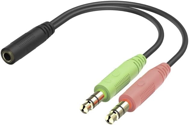 Hama Headset mit Mikrofon (kabelgebundene Kopfhörer 3,5mm Klinkenanschluss, Aux, Stereo Headphones m