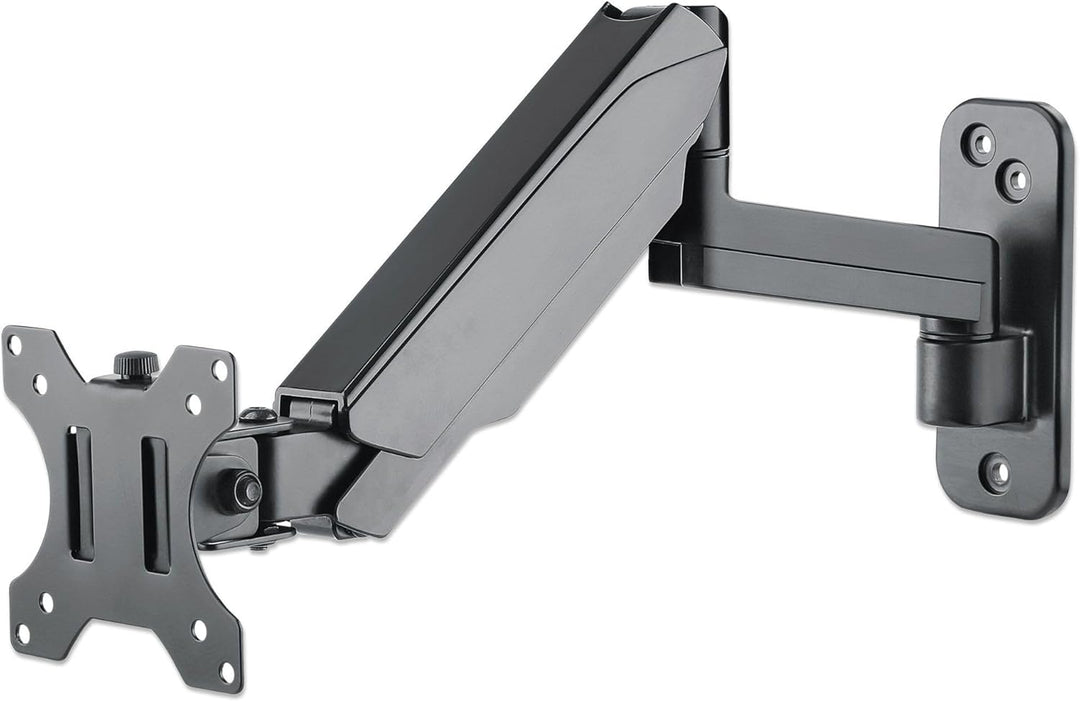 Manhattan 461610 Universal-Wandhalterung mit Gasdruckfeder für einen Monitor Halterungsarm mit Gasdr
