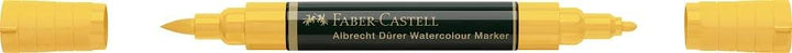 Faber-Castell 160320 - Aquarellmarker Albrecht Dürer mit Doppelspitze, 20er Etui, Marker mit Faser-