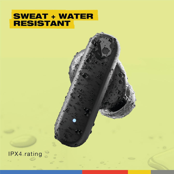 Skullcandy Smokin' Buds In-Ear Wireless-Kopfhörer, 20 Std. Akkulaufzeit, 50 % nachhaltiger Kunststof