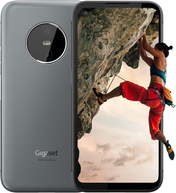 Gigaset GX6 - Outdoor Smartphone 5G - Militärstandard - staub- & wasserdicht IP68 - 6,6" FHD+ Displa