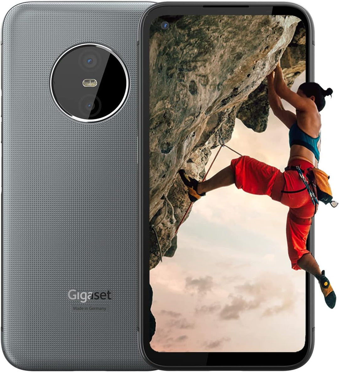 Gigaset GX6 - Outdoor Smartphone 5G - Militärstandard - staub- & wasserdicht IP68 - 6,6" FHD+ Displa