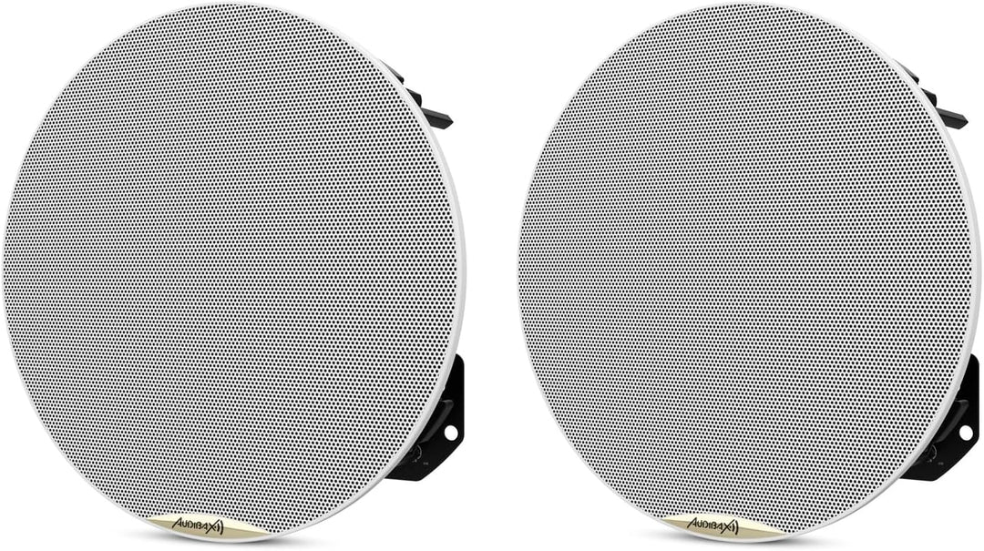 Audibax CM508-BT Altavoces Techo Blancos Bluetooth empotrables 30W 5,25" Rejilla Magnetica, CM508-BT