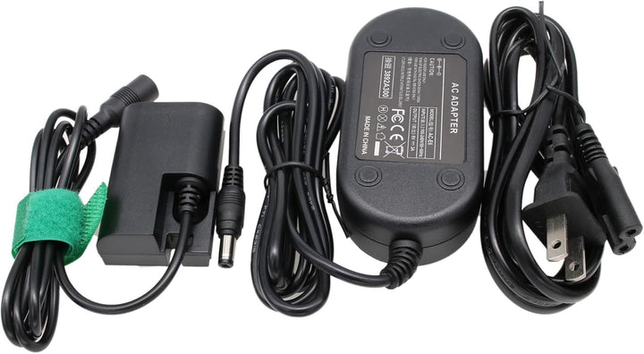 HangTon LP-E6 Dummy-Batterie Wechselstrom-Netzteil-Kit für SmallHD Canon EOS 5D 6D 7D