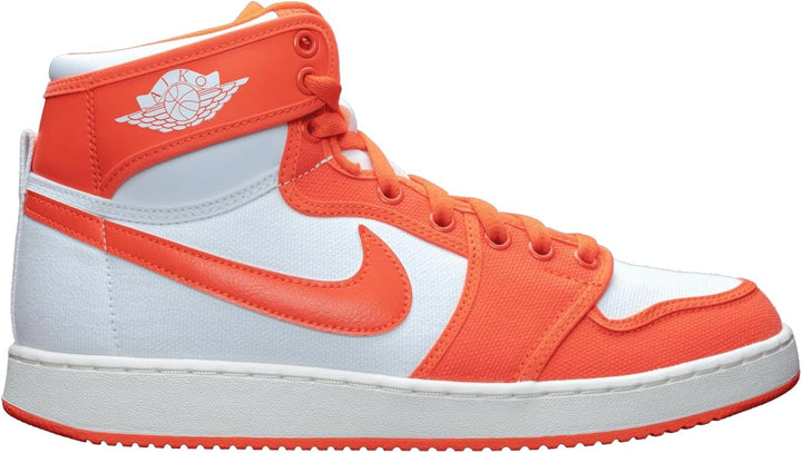 Nike Air Jordan 1 Mid, Herren-Turnschuhe, Volt Black Sail, 42.5 EU 43 EU Rush Orange Weiss Segel, 43